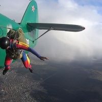 Прыжки с парашютом. Кировский аэроклуб ДОСААФ